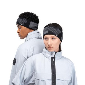 κορδελα μαλλιων γυναικεια On Explorer Merino μαυρα γκρι | On_GR8785